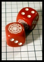 Dice : Dice - 6D - jspassnthru Fire Department Logo - Private Sale Jan 2014